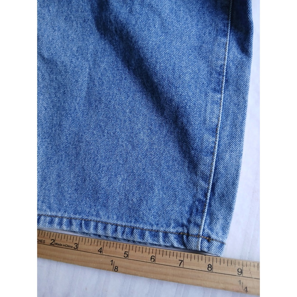 American Eagle Jeans 34x34 Vintage Dungaree Straight Leg Relaxed Medium Wash - Picture 4 of 14
